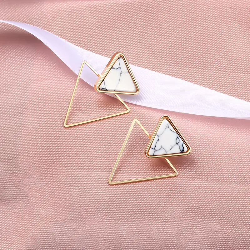 Gold 7 X& P новые модные круглые Висячие корейские серьги для женщин геометрические круглые золотые серьги в форме сердца Свадебные ювелирные изделия kolczyki - Окраска металла: Gold 7