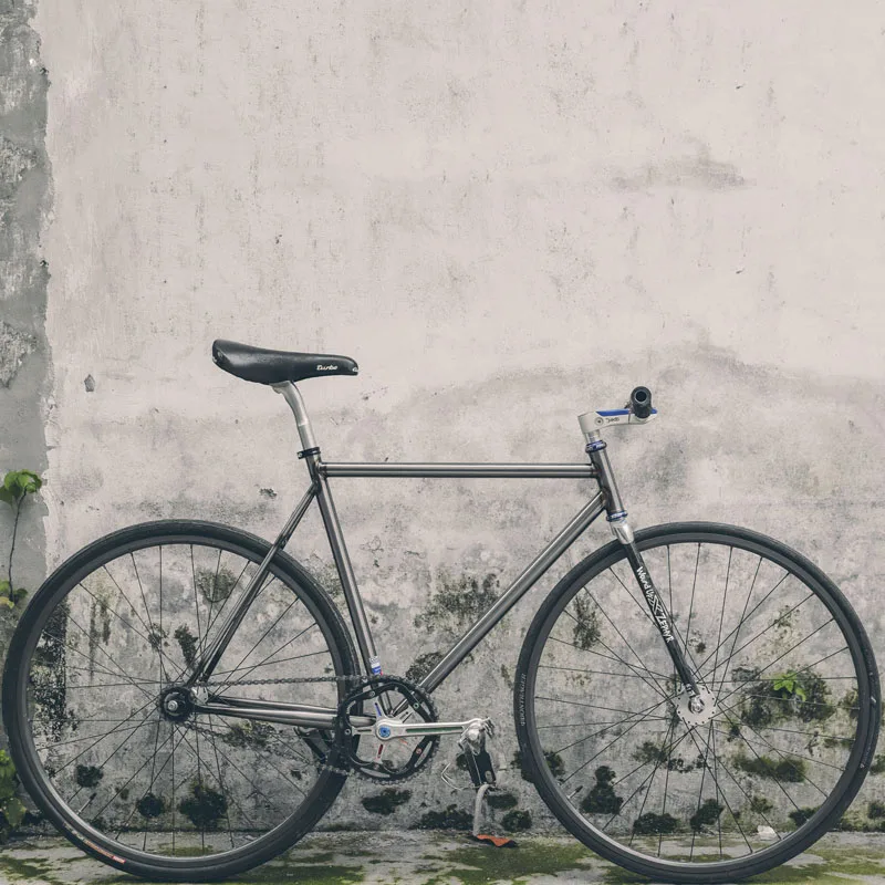 fixed gear Bike frame Chrome molybdenum steel Reynolds 525 pipe fixie bike frame customize bike size 50cm 56cm 60cm