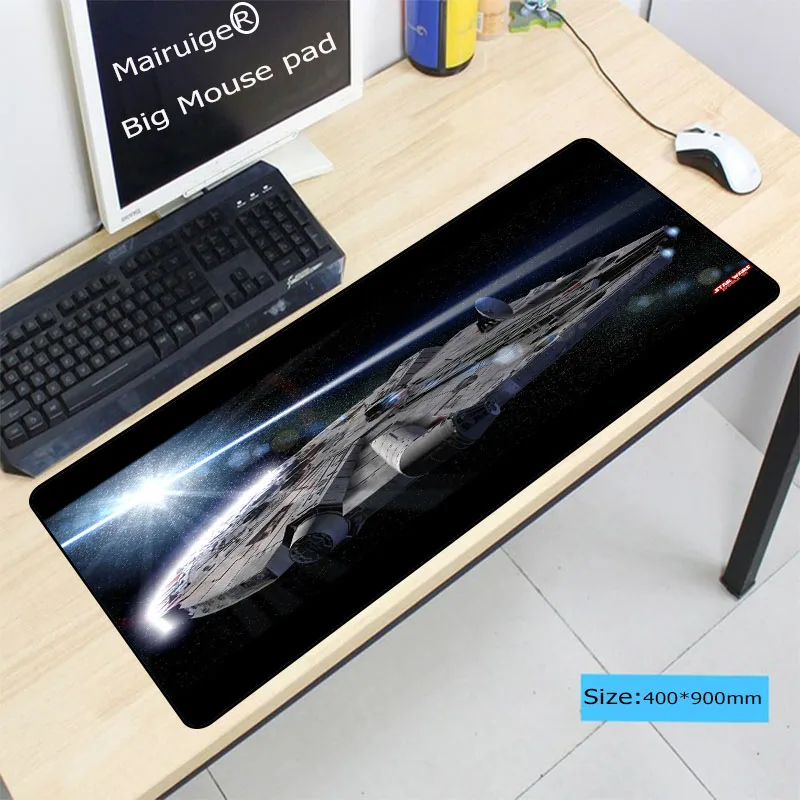  Star Wars Keyboard Large MousePads Size for 400x900X3MM Speed Version Gaming Mousepad for Cs Go DOT