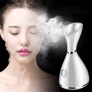 

Nano Ionic Facial Steamer Device Deep Cleaning Facial Cleaner Facial Hot Steamer Face Sprayer Beauty Face Steaming Machine