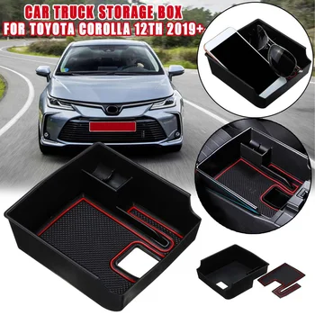 

Car Front interior decoration Console armrest container storage box Refit accessories style For Toyota Corolla 12th 2019 2020+