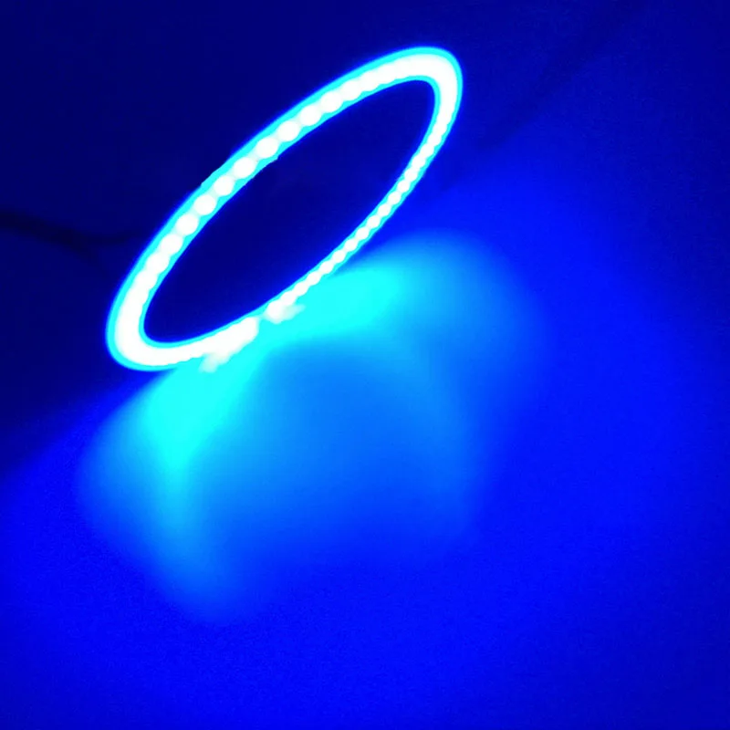 12V Led Headlights COB LED Halo Ring Angel Eyes Warning Lamps For Car Motorcycle | Дом и сад