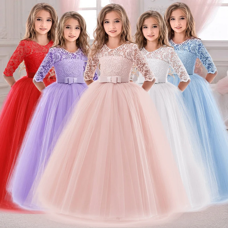 Girls long sleeve party dress Clearance