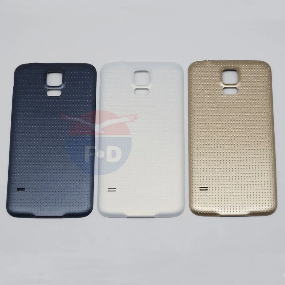 5pcs/lot Housing Battery COVER For Samsung Galaxy S5 i9600 G900 G900F G900M G900H SM-G900F Back Cover Case Rear Door | Мобильные