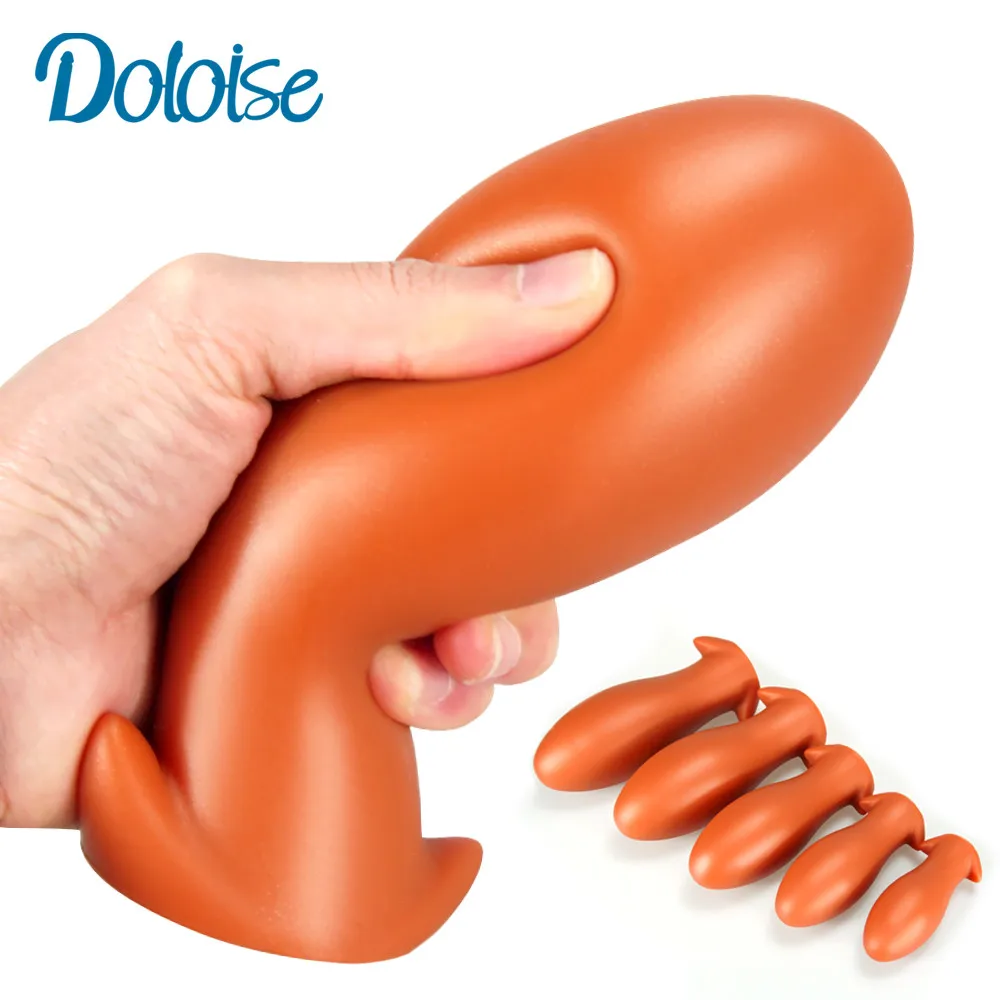 Huge Anal Plug Sex Toys for Adults Big Dildo Erotic Products 18 Silicone Plug Big Butt Plug Anal Ball Vaginal Expanders Bdsm Toy 1