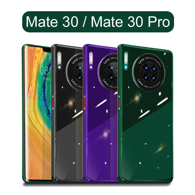 Для Huawei Mate 30 Pro чехол Mofi для телефона зеленый фиолетовый белый черный зеркальный