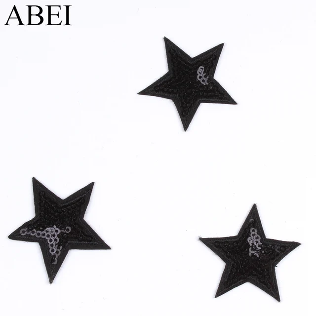 Iron On Patches Star Stars Rhinestone Iron-On Glitter With - Foto 4