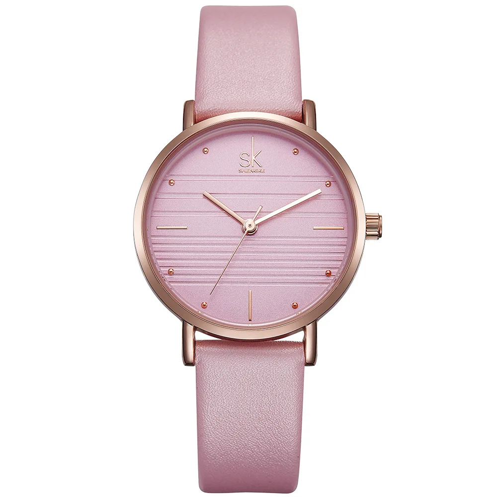 

SK sheng ke New Style Women's Belt Watch Korean-style Fashion And Personality Dial Quartz Watch Student Watch