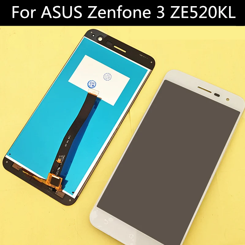 ЖК дисплей 5 2 дюйма для ASUS Zenfone 3 ZE520kl + дигитайзер сенсорного экрана в сборе