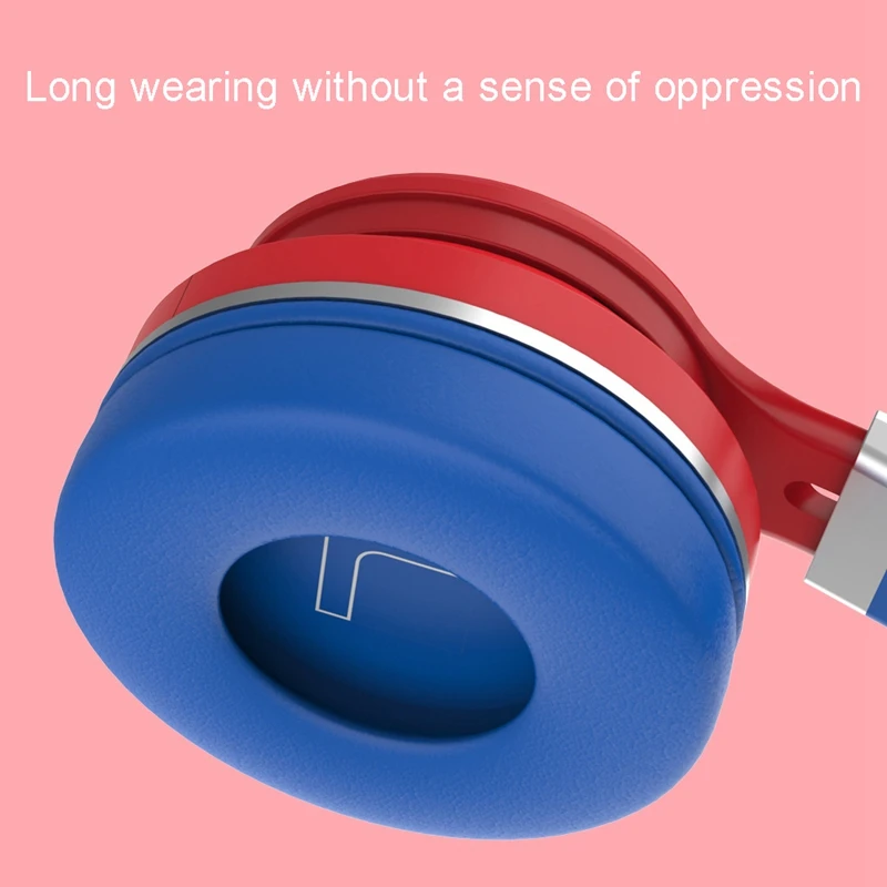 Bluetooth 5 0 Cat Ear Headphones LED Light Up Noise Cancelling Adults Kids Girl Headset Support TF Card
