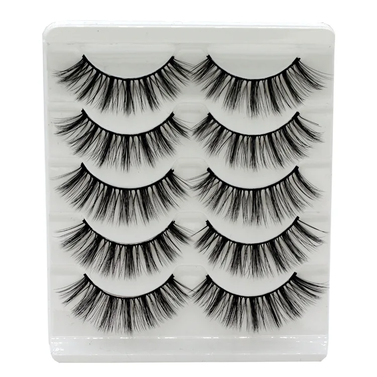 5Pairs 3D Soft False Eyelashes Long Makeup Lashes Extension 100% Cruelty Free Handmade Eyelash Full Strip Fake Lashes For Beauty 5Pairs 3D Soft False Eyelashes Long Makeup Lashes Extension 100% Cruelty Free Handmade Eyelash Full Strip Fake Lashes For Beauty