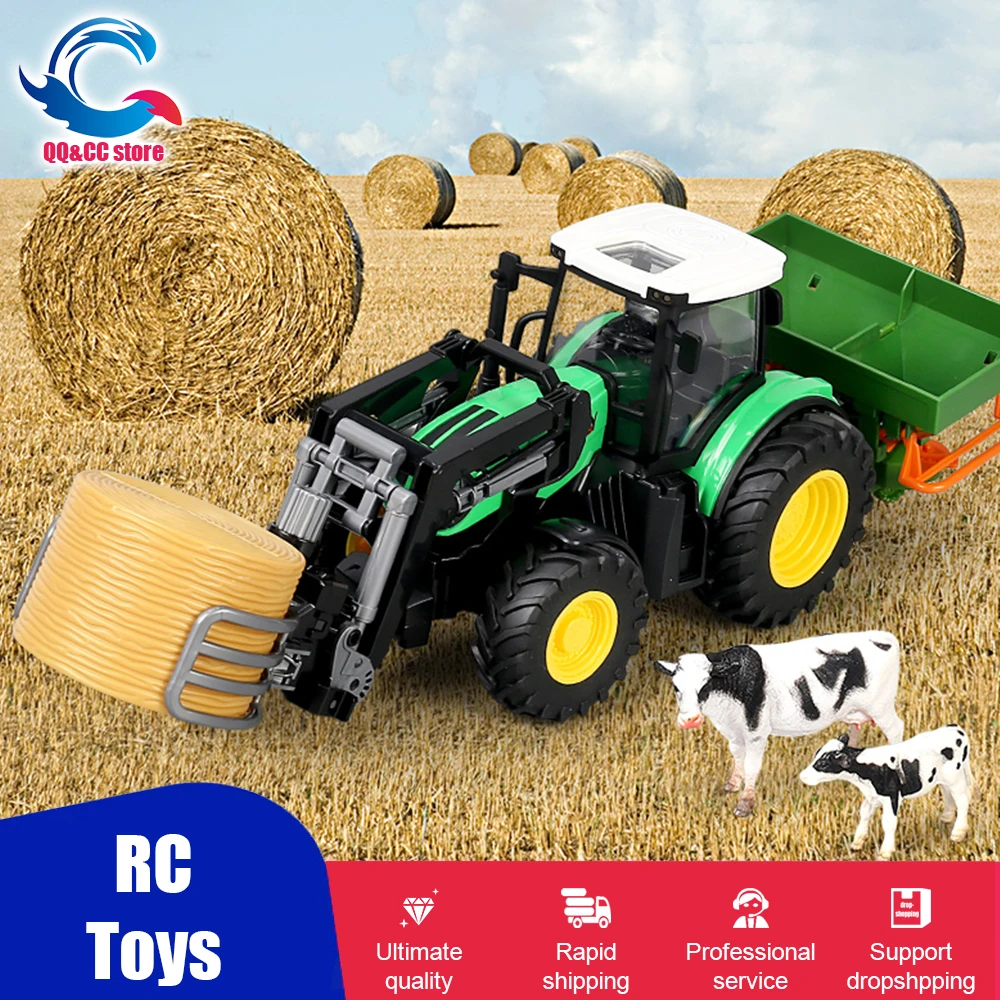 RC Tractor Farmer Cars Remote Control Trucks 2.4GHZ 1/24 2WD