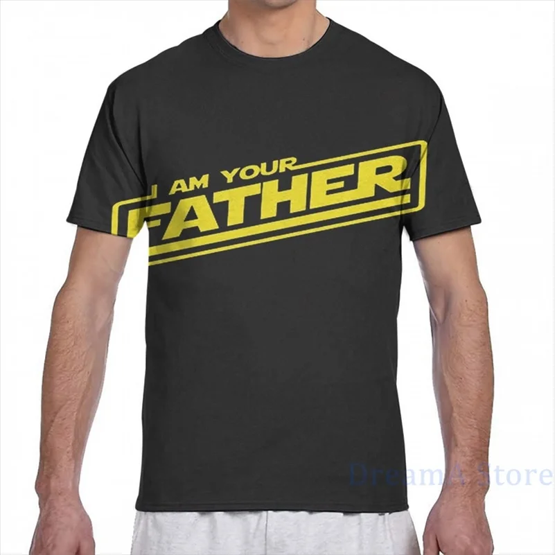 Мужская/женская футболка с принтом I am Your Father Day 2017 модная со сплошным для
