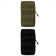 MOLLE модуль утилитарный подсумок военная сумка для аксессуаров черный+ MOLLE модуль утилитарный подсумок Военная Униформа аксессуар сумка армейская зеленая