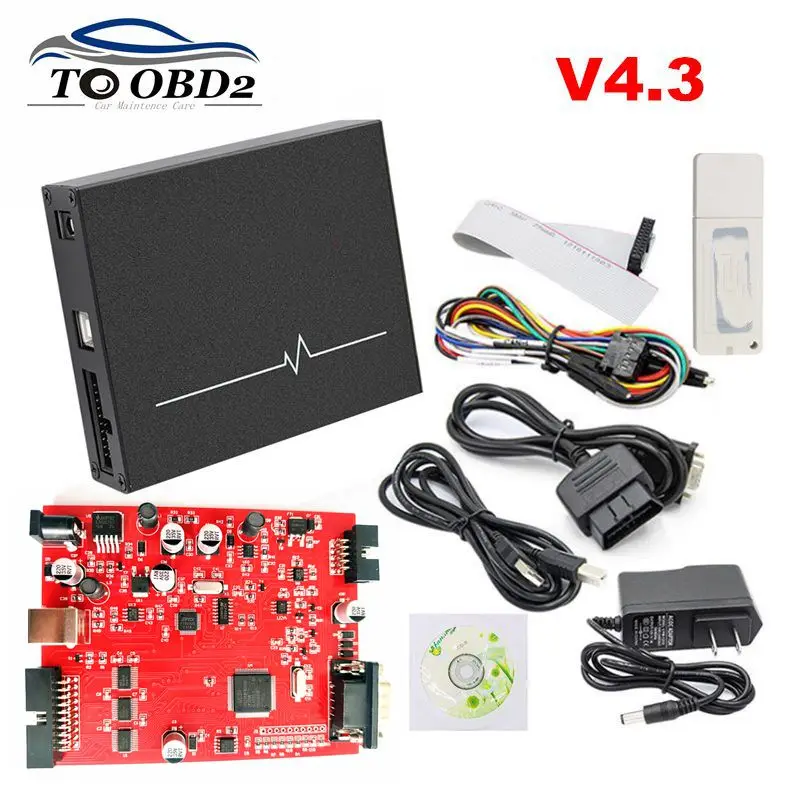 Di Alta Qualità Nero Piasini Master Versione Completa V4.3 Maestro Programmatore Ecu Serial Suite(Jtag-Bdm- K-Line-L-Line-Rs232- Can-Bus)