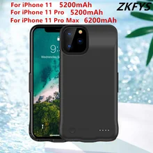 Чехол для зарядки аккумулятора для iPhone 11 Pro, внешний аккумулятор для телефона, быстрое зарядное устройство, чехол для iPhone 11 Pro Max, портативные Чехлы для питания