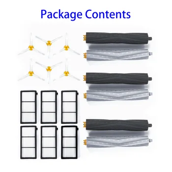 

Replacement Vacuum 3-Arm Side Extractor Brushes Filter Set For IRobot Roomba 800 900 Series Household Appliances Parts