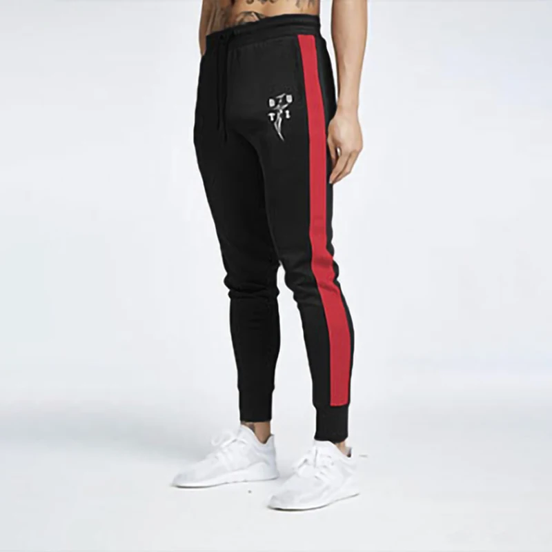 Уличная Летняя мужская повседневная брюки строчка jogger спортивные брюки мужские модные карманные спортивные мужские Брендовые брюки