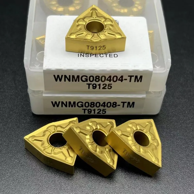 

WNMG080408 WNMG080404 TM T9125 External Turning Tools Carbide insert WNMG 080408 Lathe cutter Tool Tokarnyy turning insert