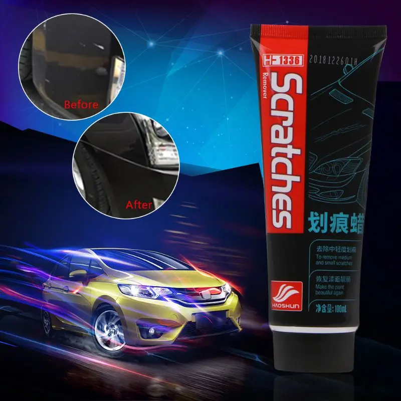 100 ml Vehicle Car Scratches Repair Kit Polishing Wax Cream Paint Scratch Remover for Car Paint Care Accessories qyh
