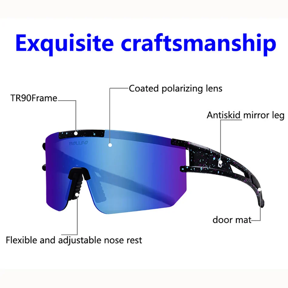 2021 Newest Cycling Glasses Sunglasses Motocross For Men Women Sport Safety Glasses Motorcycle Driving MTB ATV Bike 