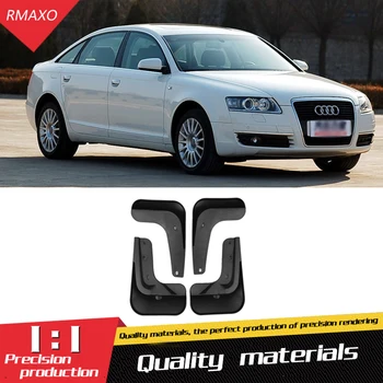 

For AUDI A6 2006-2010 Mudflaps Splash Guards Front With the color and rear Mud Flap Mudguards Fender Modified special