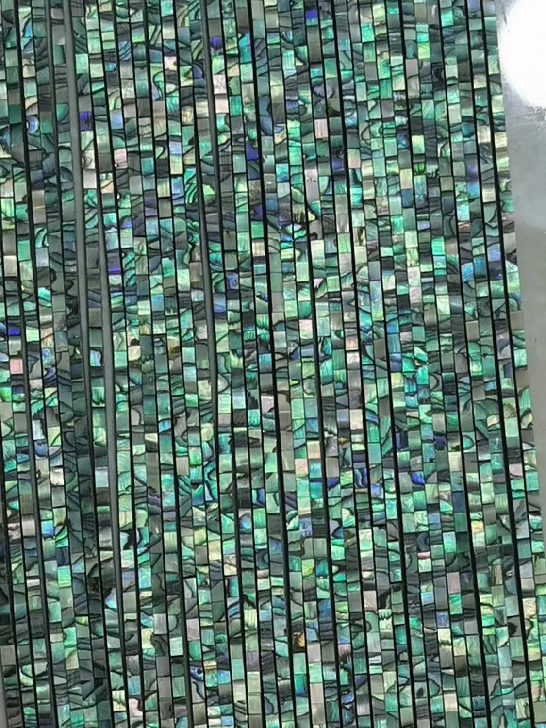 4 шт. настоящая Abalone оболочка полоса Пауа гибкая Purfling 400 мм инкрустация гитары Luthier