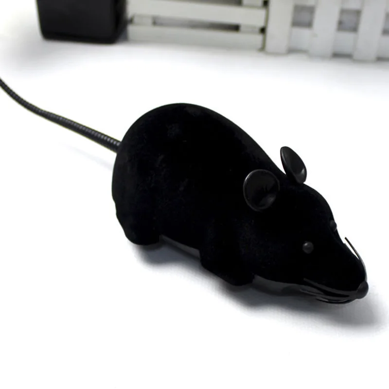 Hot Sale New 8 Colors Cat Toys Mouse Remote Control Wireless Simulation Mouse Toys Electronic Rat Mice Toys Novelty Pet Supplies 