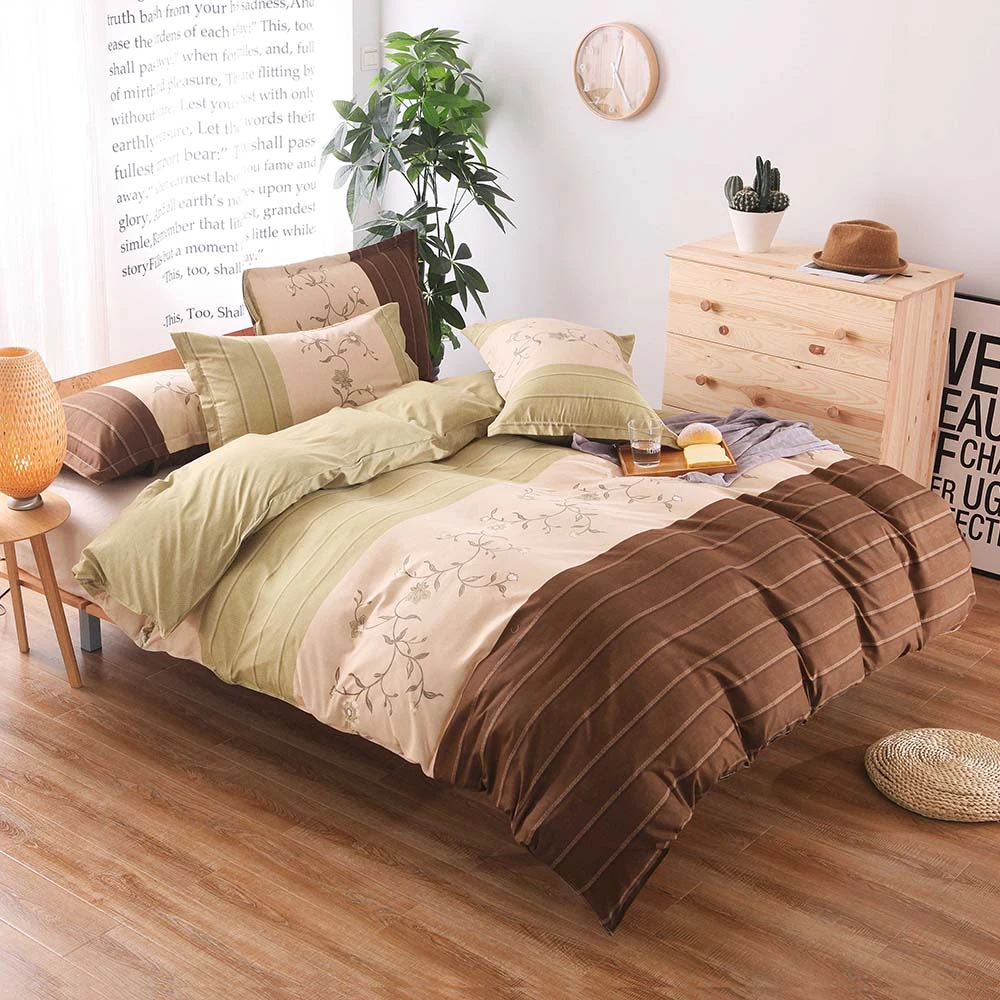 

Yimeis Queen Comforter Sets Comforter Bedding Sets Stripe Twin Size Bedding BE47201