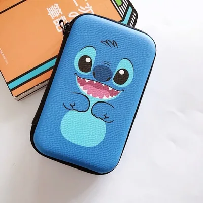 Дисней Микки мультфильм монета кошелек Минни мальчик девочка Монета Сумка сумка для хранения гарнитуры зарядное устройство кабель для хранения данных коробка клатч - Цвет: Цвет: желтый