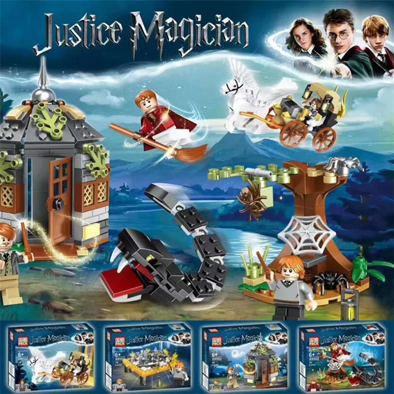 

New Moive Castle Magic Show Building Blocks Bricks Toys For Children Compatible With Legoinglys Castle 39147