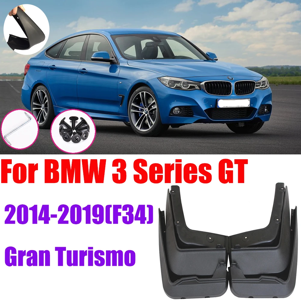 Брызговики для автомобиля BMW 3 Series GT 2014 2019 Gran Turismo F34 4 шт.|Грязезащита| |