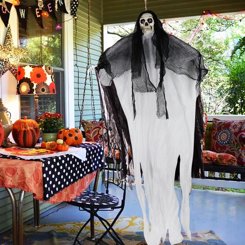 108cm halloween accessory party skull skeleton fake decor frighten kids skull head boys festival gift horror white cloth decor 108cm halloween accessory party skull skeleton fake decor frighten kids skull head boys festival gift horror white cloth decor