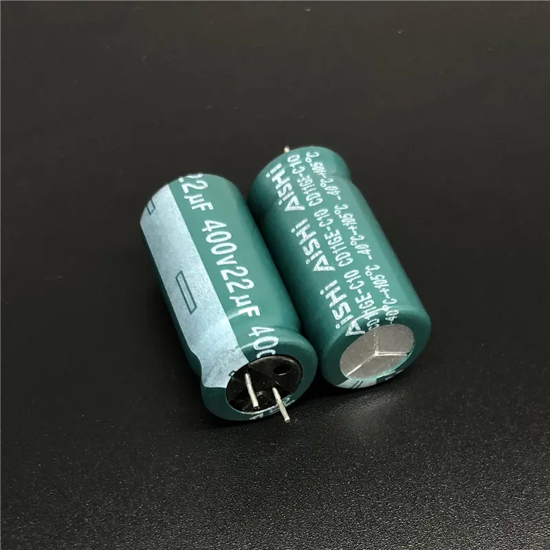 5 шт. 22 мкФ 400 В Aishi CD11GE серия 12 5x25 мм долгий срок службы 400V22uF алюминиевый