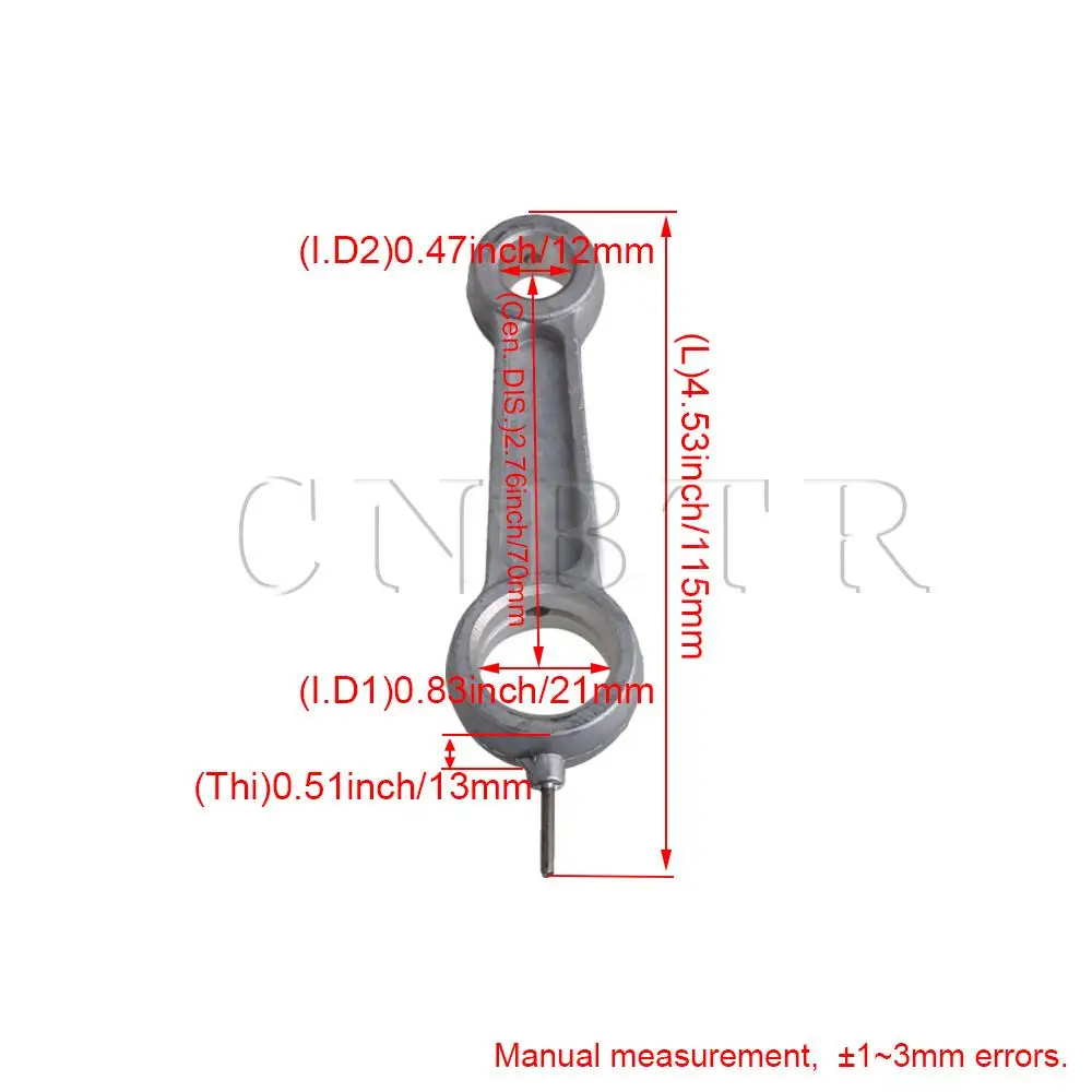 CNBTR Поршневой Тип воздушный компрессор аксессуары шатун 70 мм отверстие для расстояния отверстия