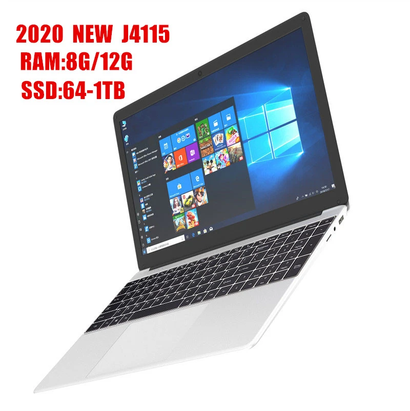 the latest ultraslim laptops cheap 15.6 "student game office notebook Laptop J4115  RAM 12GB HDMI 1920x1080 Ultrabook128G/256G/512G/1TB SSD zenbook ultra slim