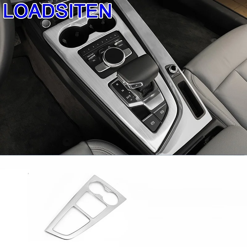 

Automovil Decorative Chromium Control System Gear Panel Interior Protecter Bright Sequins Sticker Strip 17 18 19 FOR Audi RS4