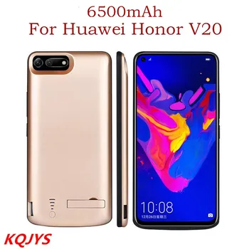 

KQJYS 6500mAh Portable Power Bank Battery Charger Cases for Huawei Honor V20 Battery Case External Backup Charging Power Case