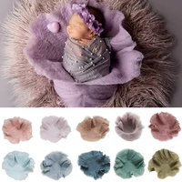 100% Soft Wool Felt Fleece Basket Filler Handmade Round Blanket Layer Photo Shoot Backdrop Newborn Baby Photography Accessories 1