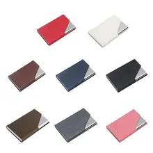 Профессиональный Металлический Чехол для визиток Портативный бизнес-держатель для карт