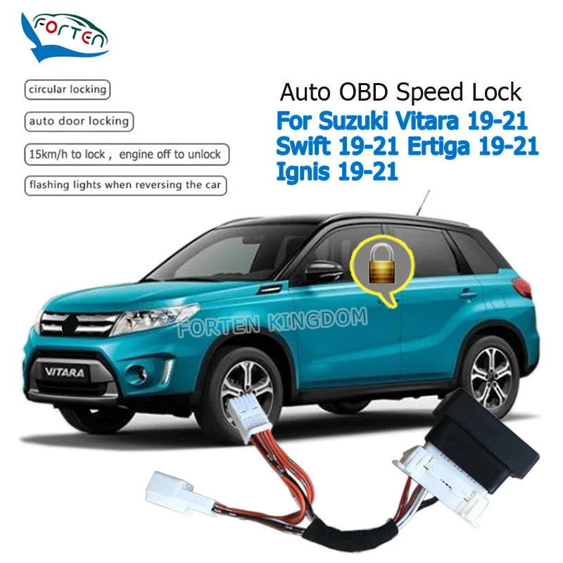 Течениедесяти База Авто OBD Plug And Play Скорость блокировки и разблокировки