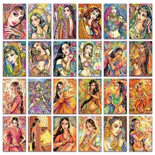 

New Diamond mosaic Sexy girl Beauty DIY Full Diamond painting embroidery cross stitch Flowers Fairy picture Home decor E075