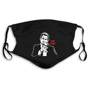 

MAGLIETTA BARNEY STINSON HOW I MET YOUR MOTHER TRUE STORY MEME Man Mouth Mask Women's kid PM2.5