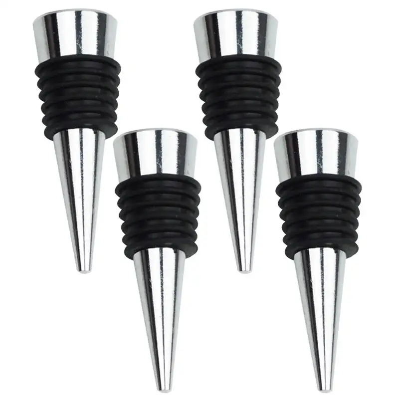 4pcs 4 шт. пробка для вина Креативные 3D Животные декоративные бутылки для вина пробка для вина барные инструменты для вина аксессуары для вечерние - Цвет: 4pcs