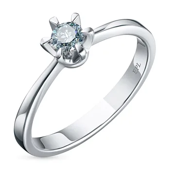 

White gold ring e0912kts08190670