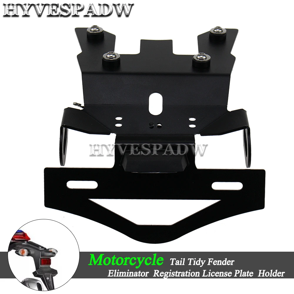 

Tail Tidy Fender Eliminator for Honda CRF1100L DCT Africa Twin 2020-2021 Registration License Plate Holder Motorcycle LED