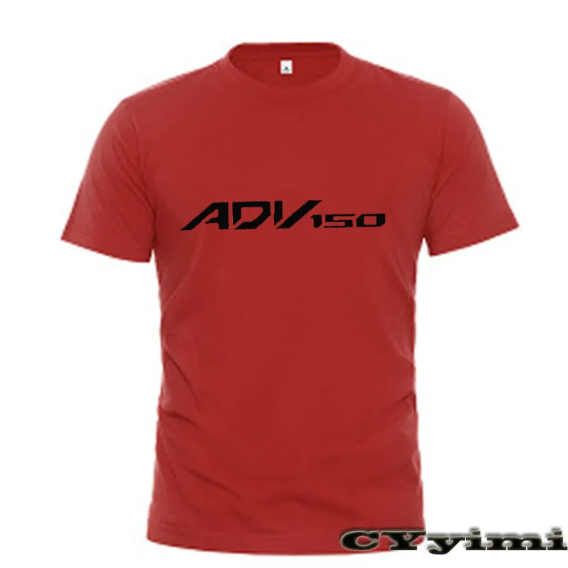 Per Honda Adv150 Adv 150 T Shirt Uomo Nuovo Logo T-Shirt 100% Cotone Estate Manica Corta Girocollo Tees Uomo