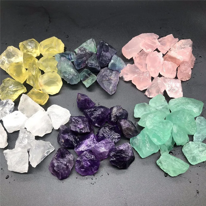 raw mineral stone rose quartz amethyst minerales citrine healing crystal stones and crystals