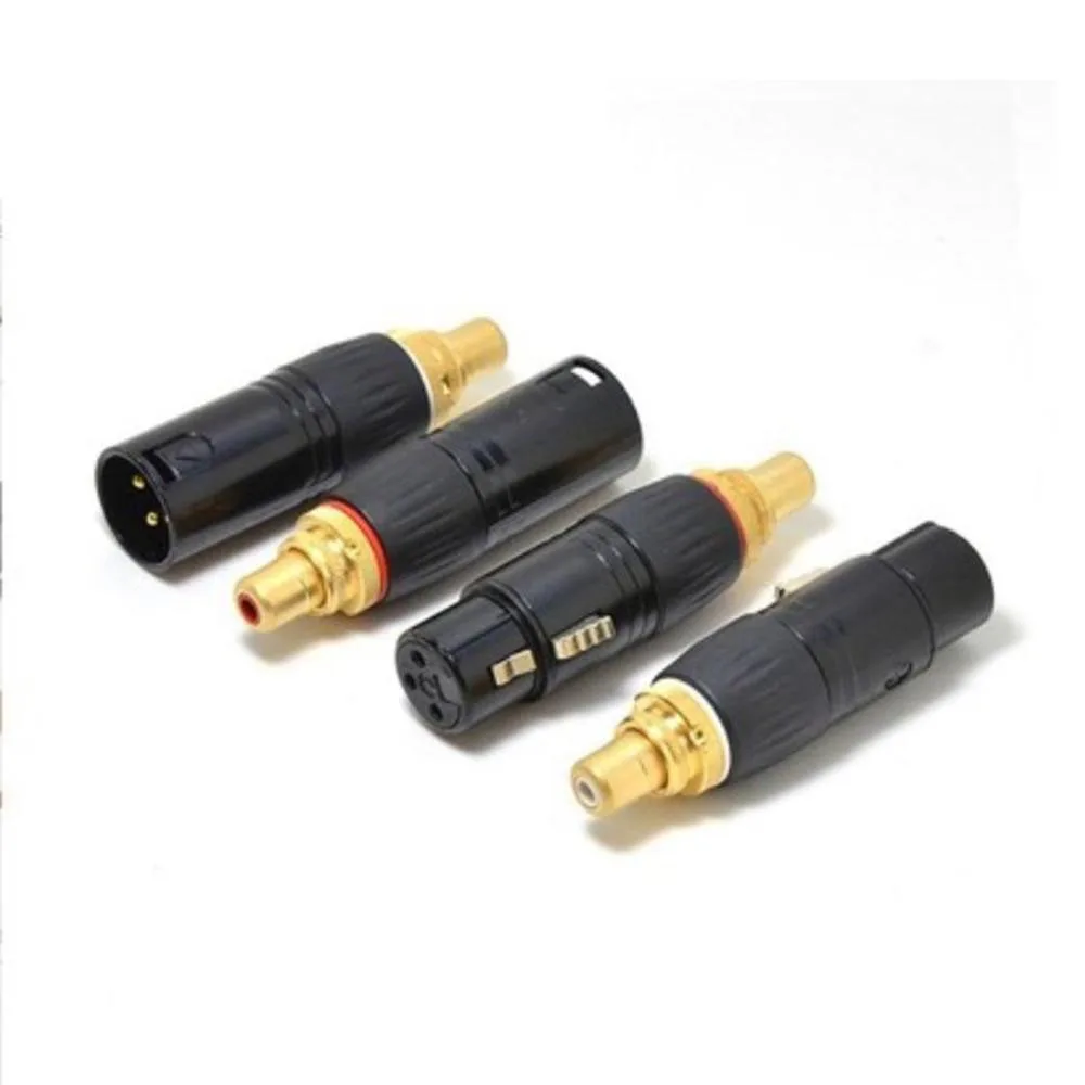 Free Shipping Hifi Audio High Quality Rca Female To Xlr 3pin Xlr