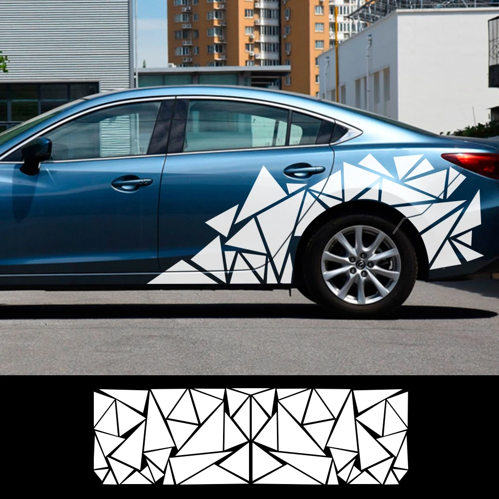 Автомобильная дверь боковой Автомобильный задний виниловый Фотофон для Audi A4 BMW F10